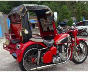 Versi Baru Becak Siantar "Mengaspal", Ini Spek Lengkapnya