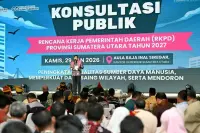 Bupati Anton Apresiasi Penyelenggaraan Forum Konsultasi Publik RKPD Sumut