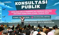 RKPD 2027 Dibahas, Bobby Nasution Minta Kepala Daerah Serius Awasi Indikator Pembangunan