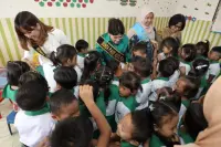 Pastikan Murid Nyaman Belajar, Liswati Kunjungi 5 Sanggar Anak Balita