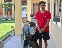 Bawa Kabur Sepeda motor Milik Teman, Rian Ditangkap di Bukit Maraja