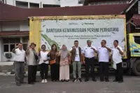 Perum Perhutani Beri Dukungan Pemulihan Bencana di Tapteng