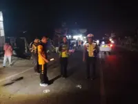 Polisi Sebut Sopir Truk Kurang Hati hati Sebabkan Tabrakan Beruntun di Sinaksak