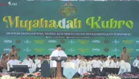 Presiden Prabowo Hadiri Mujahadah Kubro Satu Abad Nahdlatul Ulama di Malang, Tegaskan Sinergi Ulama dan Negara
