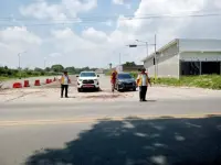 Polda Sumut Survei Jalur Mudik, Jalan Ringroad Siantar jadi Sorotan