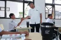 Wamensos Agus Jabo Cek Pembangunan Sekolah Rakyat Permanen di Sragen
