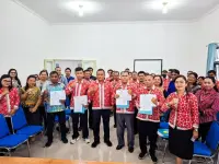 Komitmen Tingkatkan Kinerja OPD, ASN Kominfo Siantar Teken Perjanjian Kinerja