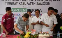 Diskominfo Samosir Hadiri Diskusi Publik dan Syukuran Hari Pers Nasional ke-80, Tegaskan Komitmen Dukung Kebebasan Pers