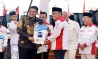 Pengukuhan Abpednas Sumut, Bobby Nasution Terus Mendorong Desa Berinovasi Lewat Skema Kompetisi