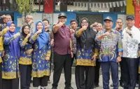 Bupati dan Wabup Resmikan Toilet SDN 101742 Hamparan Perak