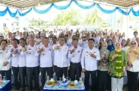 Kantor Camat &amp; Puskesmas Baru Diresmikan, Pelayanan Publik di Pagar Merbau Makin CTM