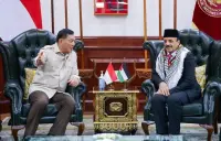 Menhan Sjafrie Menerima Kunjungan Pejabat Baru dari Kedubes Palestina, Perkuat Kerja Sama