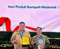 Satu-satunya dari Sumut, Kabupaten Samosir Terima Penghargaan Sertifikat Menuju Kota Bersih