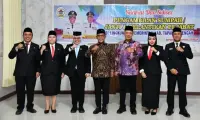 Pelantikan Pejabat Pratama, Bupati Masinton: Motor Penggerak Pembangunan