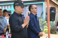 Bupati Humbahas Hadiri Reses Labuan Sihombing di Paranginan