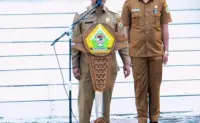 Wabup Samosir Ariston Tua Sidauruk Pimpin Apel Gabungan, Tekankan Pemahaman Visi-Misi dan Profesionalisme OPD