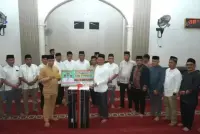 Wakil Bupati Asahan Laksanakan Safari Ramadhan Khusus di Mesjid Nurul Falah Sei Renggas