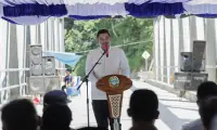Resmikan Jembatan Aek Sipange, Gubernur Bobby Nasution: Simbol Pembangunan Pemprov Sumut di Tapsel Lebih Dalam Lagi