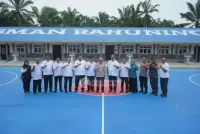 Bupati Asahan Dampingi Wakil Gubernur Sumut Tinjau Kesiapan SMAN Rahuning
