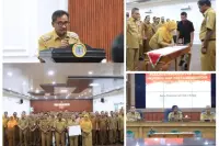 Penandatanganan Perjanjian Kinerja, Wali Kota Binjai Dorong Inovasi dan Efisiensi OPD