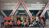 Posko Angkutan Lebaran Bandara Raja Sisingamangaraja XII Resmi Dibuka