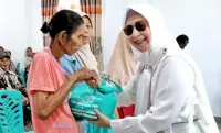 TP PKK dan DWP Simalungun Bagikan Sembako untuk Ramadhan Berkah