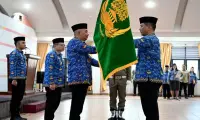 Pj Sekdaprov Sumut Kukuhkan Pengurus Korpri Karo 2025–2030