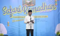 Safari Ramadan di Deliserdang, Wagub Sumut Surya Ajak Generasi Muda Makmurkan Masjid