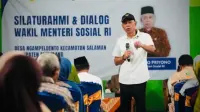Jelang Lebaran, Wamensos Salurkan Bantuan Sembako dan ATENSI di Magelang