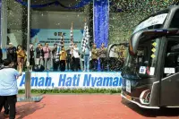 912 Peserta Ikut Mudik Bersama Kemenkum, 22 Bus Berangkat ke Jawa dan Sumatra
