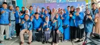 DPD PAN Pematangsiantar Bagikan Ratusan Parsel Jelang Lebaran