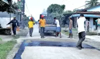 Sambut Idul Fitri, PKK Simalungun Gelar Bersih Desa di Nagori Dolok Maraja