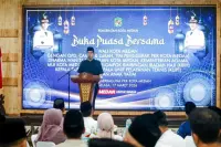 Kebersamaan Kuatkan Pengabdian, Pemko Medan Gelar Buka Puasa Bersama di Penghujung Ramadan