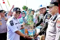 Bupati Simalungun Tinjau Pospam dan Posyan Jelang Idul Fitri