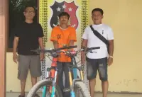 Polsek Perdagangan Amankan Pencuri Sepeda Gunung Kerugian Rp 44 Juta