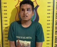 Polsek Siantar Martoba Amankan Pria yang Coba Curi di Dalam Truk SPBU