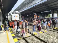 11 Ribu Penumpang Tiba di Stasiun Medan Selama Tiga Hari Arus Balik