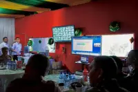 Wali Kota dan Kompolnas Tinjau Pengamanan Lebaran via Vidcon di Pos Yan Simpang Dua