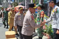 Kapolda Sumut Tinjau Pos Yan Parapat, Perkuat Pengamanan Arus Balik