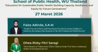 iga Mahasiswi FKM UINSU Tampilkan Riset Kesehatan Nasional Di Konferensi Internasional Thailand