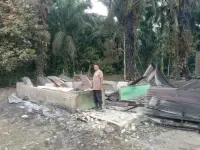 Rumah Kosong di Simalungun Ludes Terbakar Akibat Korsleting Listrik