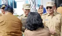 ASN Simalungun Apel Gabungan Usai Libur Lebaran