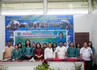 Ketua TP PKK Humbahas Lakukan Supervisi UP2K di Desa Purba Dolok