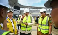 Tinjau Kesiapan Stadion Teladan untuk AFF U19, Gubernur Bobby Nasution Harap Selesai Bulan Mei
