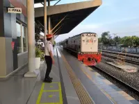 7.271 Pelanggan Padati Kereta Api Saat Libur Paskah, KAI Sumut Gelar Aksi Keselamatan di Perlintasan Medan