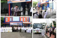 Asisten Administrasi Umum Hadiri Manasik Haji Akbar dan Pelepasan Calon Haji Bank Sumut