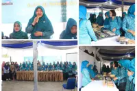 TP PKK Kota Binjai Lakukan Pembinaan UP2K di Binjai Barat Jelang Supervisi Tingkat Provinsi