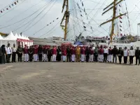Pemko Medan Ajak Siswa Sekolah Rakyat Naik KRI Bima Suci