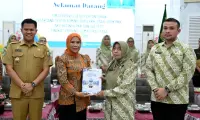 Supervisi PKK Sumut di Sergai, Kader Didorong Perkuat Program untuk Indonesia Emas 2045