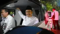 Hadiri Taklimat Presiden, Mensos dan Wamensos Naik Mobil Listrik ke Istana